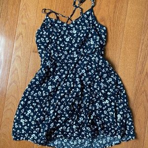 floral slip cami sundress a line sweetheart